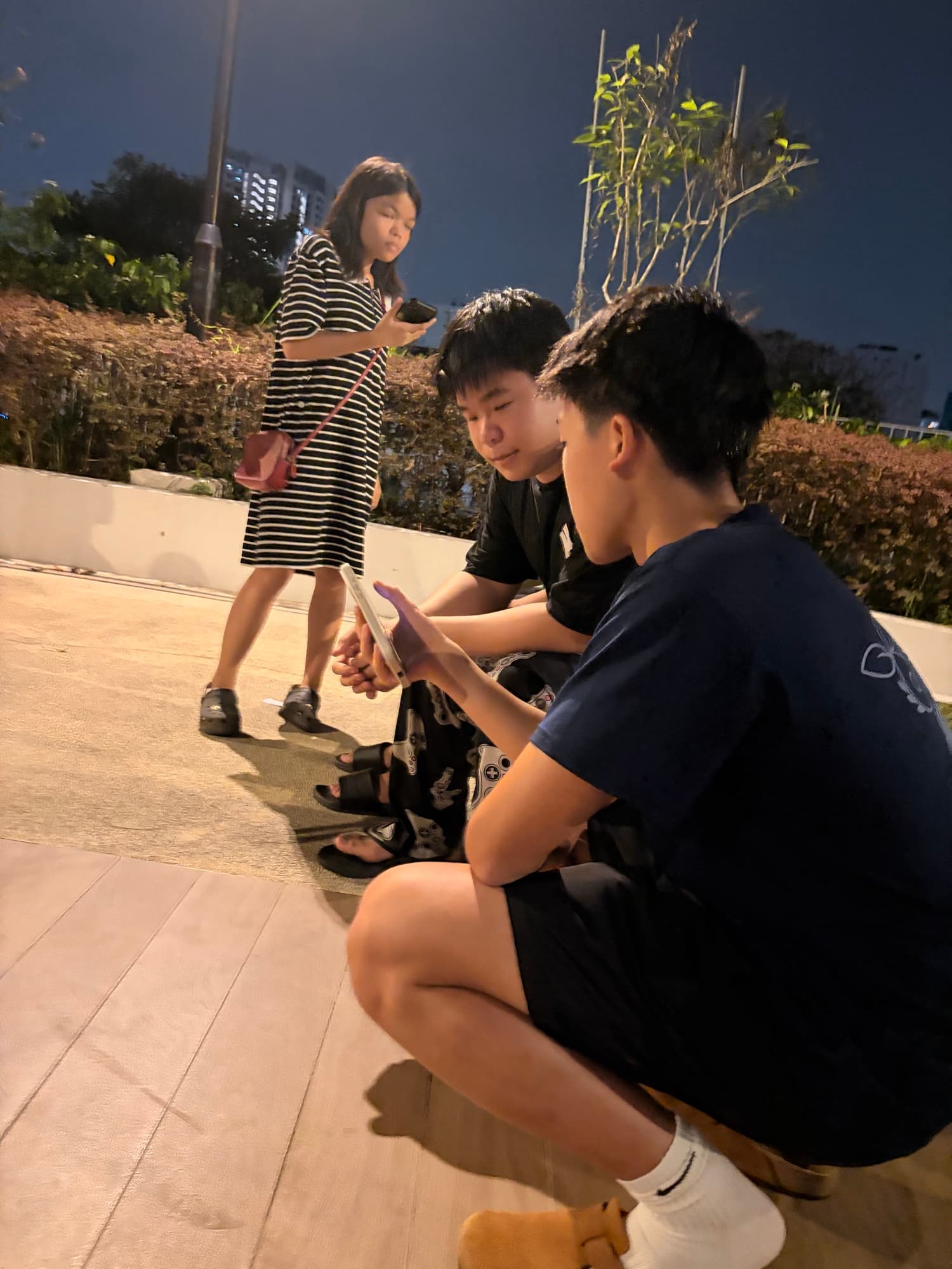 AstroYouth members at a night session